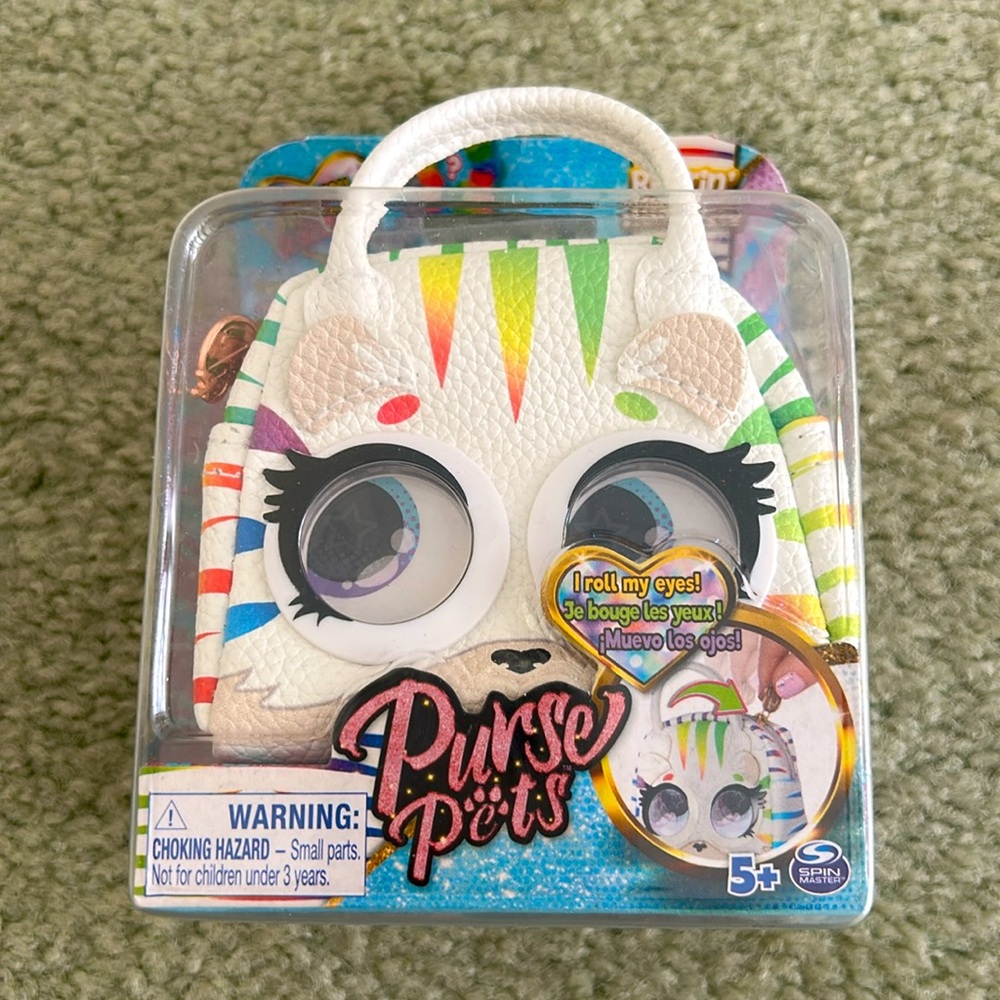 Purse Pets Micros Roarin' Rainbow Tiger